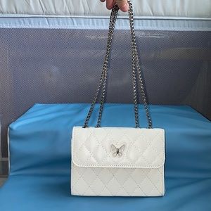Quilted Butterfly Handbag